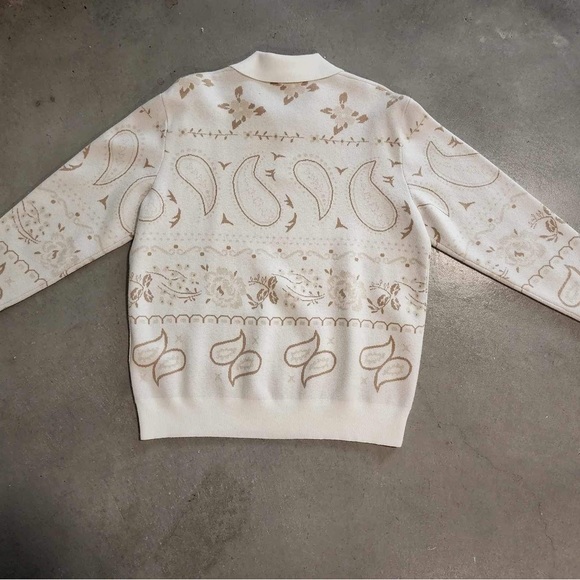 KITH Paisley Harmon Pullover, Size Medium - Picture 3 of 6